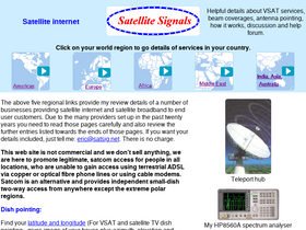 'satsig.net' screenshot