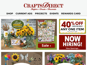 'craftsdirect.com' screenshot