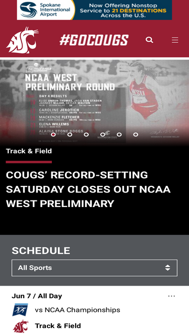 wsucougars.com