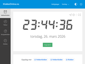 klokkeonline.no