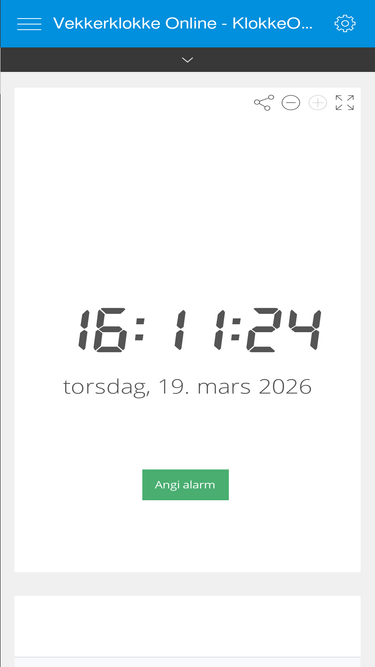 klokkeonline.no