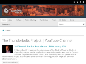 'thunderbolts.info' screenshot