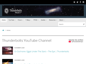 'thunderbolts.info' screenshot