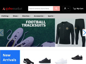 'ajebomarket.com' screenshot