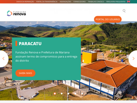 'fundacaorenova.org' screenshot
