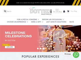 thedottedi.in homepage screenshot