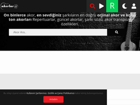 'akorlar.com' screenshot