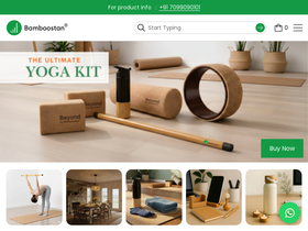 bamboostan.com homepage screenshot