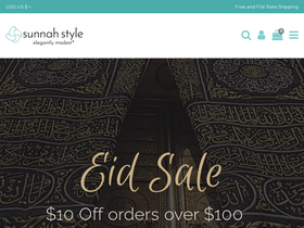'sunnahstyle.com' screenshot