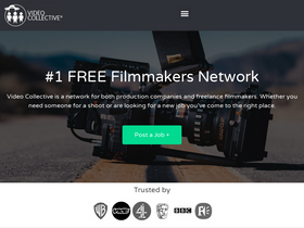 'freelancevideocollective.com' screenshot