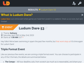 'ldjam.com' screenshot