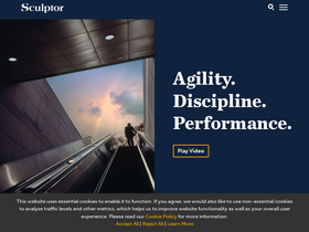 'sculptor.com' screenshot