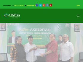 'iaida.ac.id' screenshot