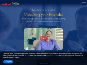 'centumlearning.com' screenshot