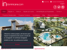 'indominicana.com' screenshot