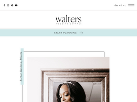 'waltersweddingestates.com' screenshot