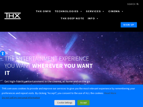 'thx.com' screenshot