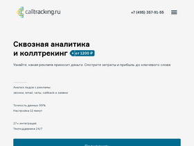 'calltracking.ru' screenshot