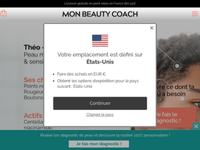 'monbeautycoach.com' screenshot