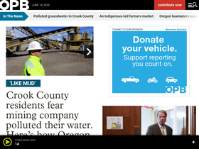 'opb.org' screenshot