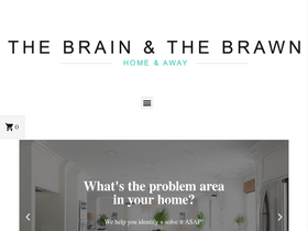 'thebrainandthebrawn.com' screenshot