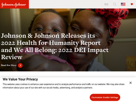 'jnj.com' screenshot