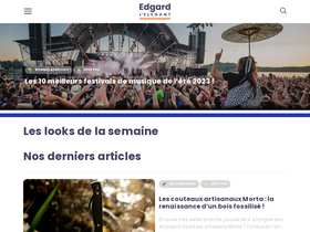 'edgard-lelegant.com' screenshot