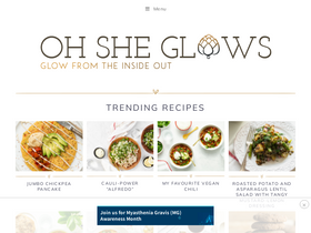 'ohsheglows.com' screenshot