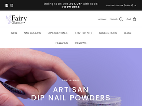 Fairy Glamor homepage screenshot
