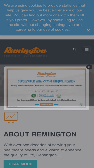 remingtonpharma.com