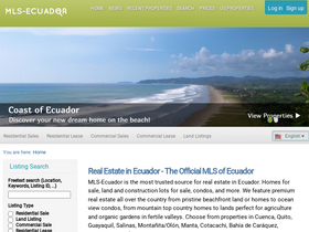 'mls-ecuador.com' screenshot