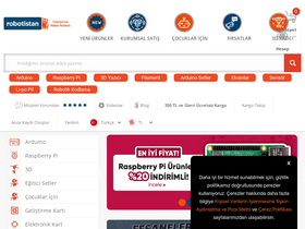 'robotistan.com' screenshot