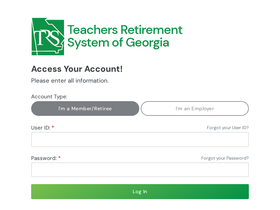 'trsga.org' screenshot