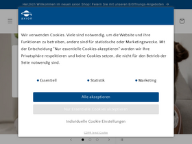 'axion.shop' screenshot