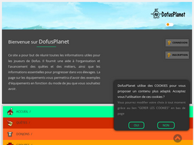 'dofusplanet.com' screenshot