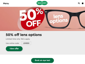 'specsavers.com.au' screenshot