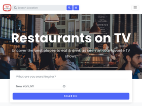 'tvfoodmaps.com' screenshot