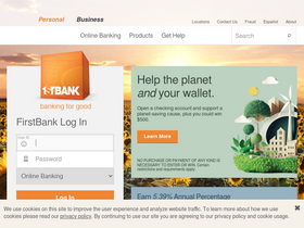 'efirstbank.com' screenshot