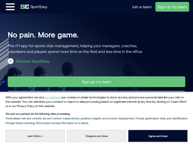 'sporteasy.net' screenshot
