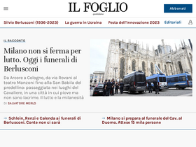 'ilfoglio.it' screenshot