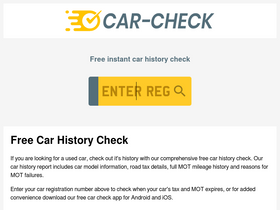 'car-check.co.uk' screenshot