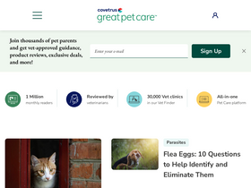 'greatpetcare.com' screenshot