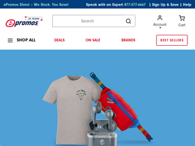 'ideas.epromos.com' screenshot