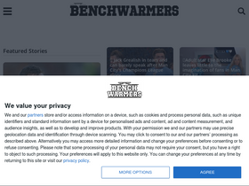 'benchwarmers.ie' screenshot