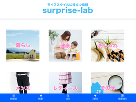 'surprise-lab.com' screenshot