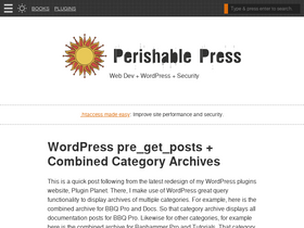 'perishablepress.com' screenshot