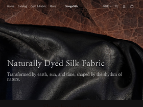 songusilk.com homepage screenshot