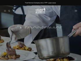 aramtec.com homepage screenshot