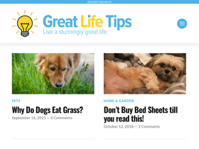 'greatlifetips.net' screenshot