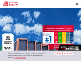 'urosario.edu.co' screenshot